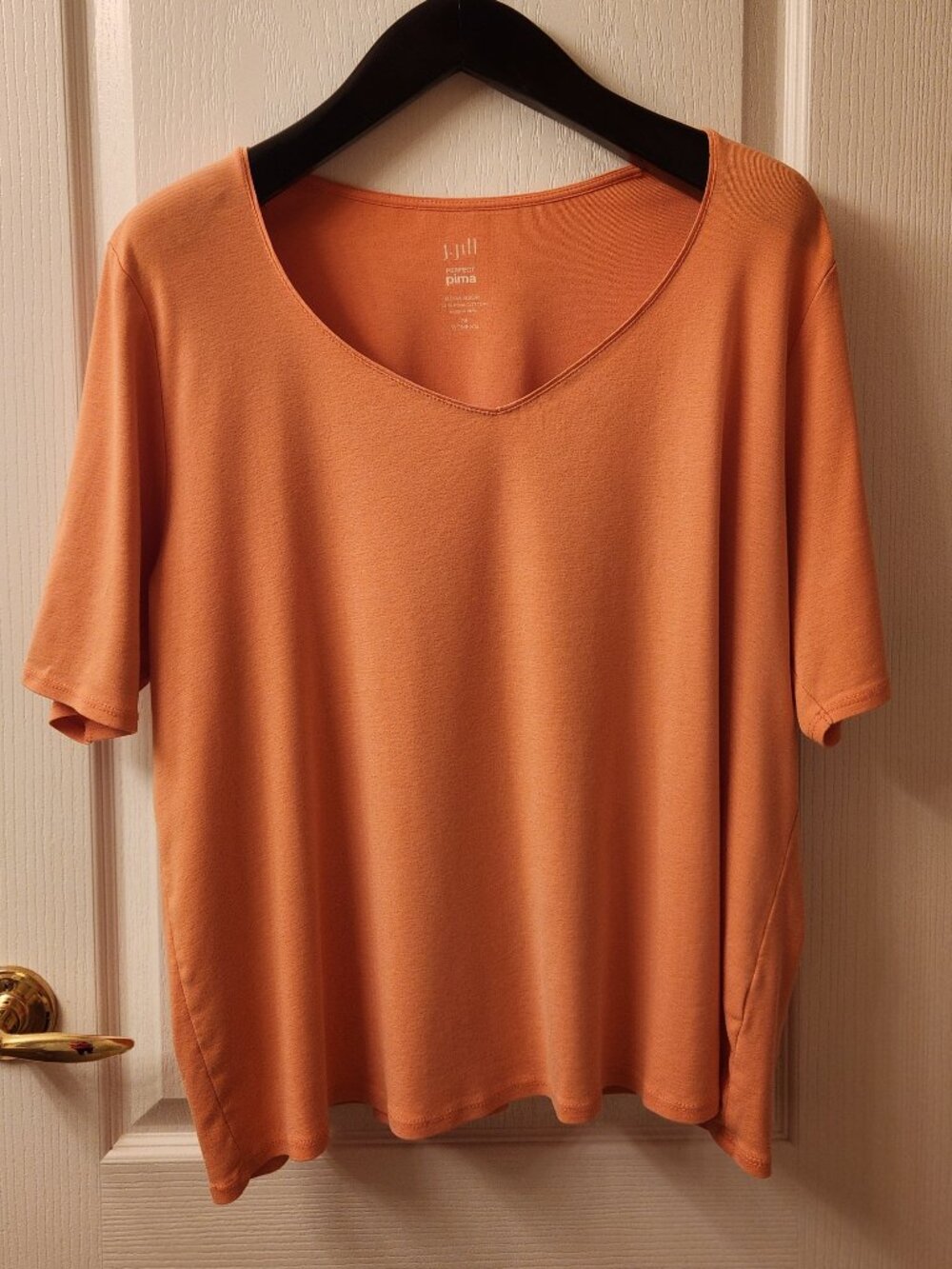 J. Jill Sherbet Elbow-Sleeved Top